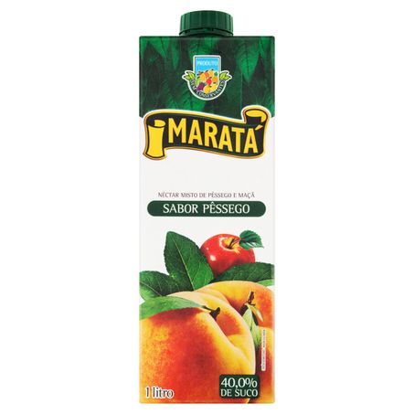 Néctar maratá sabor pêssego 1lt