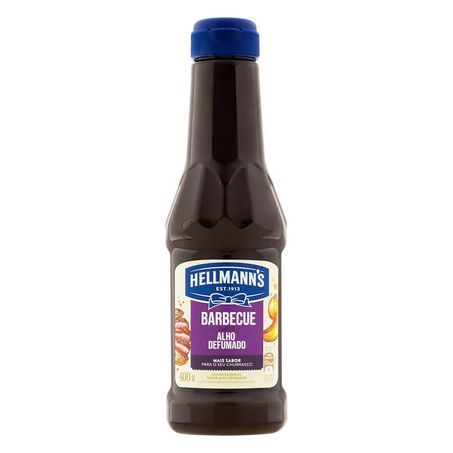MOLHO BARBECUE HELLMANNS ALHO DEF 400G