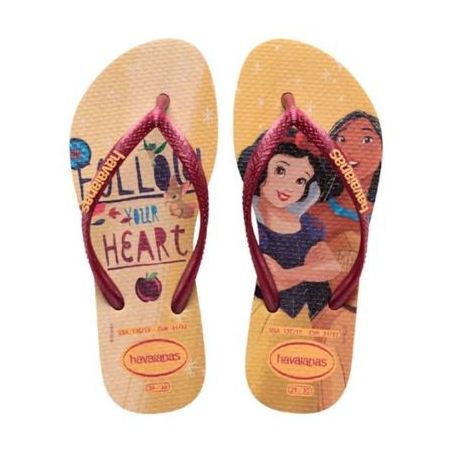 CHINELO HAVAIANAS KIDS SL PRINC DOURADA 35/36