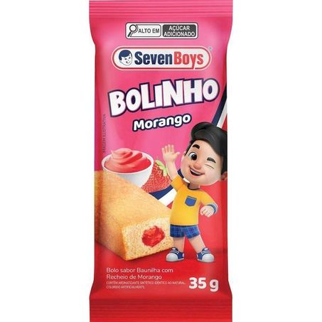 BOLINHO SEVEN BOYS 35G MORANGO