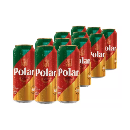 CERVEJA POLAR PACK 12 X 473ML - R$UNID 360-1