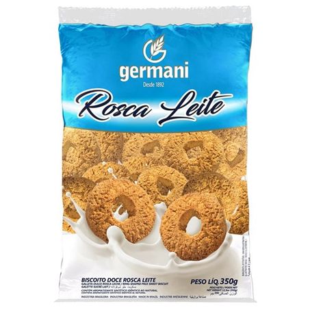 Biscoito germani rosca de leite 300g