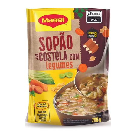 Sopão maggi costela 200g