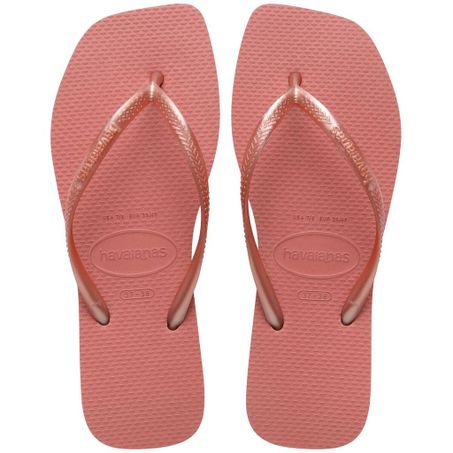 SANDÁLIAS HAVAIANAS SLIM SQUARE FC CANYON CLAY 35/36