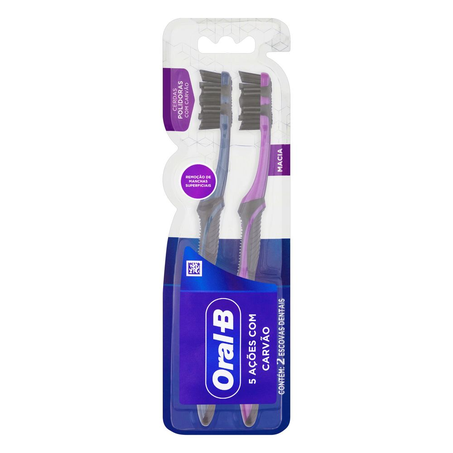 Escova Dental Oral-B Carvão