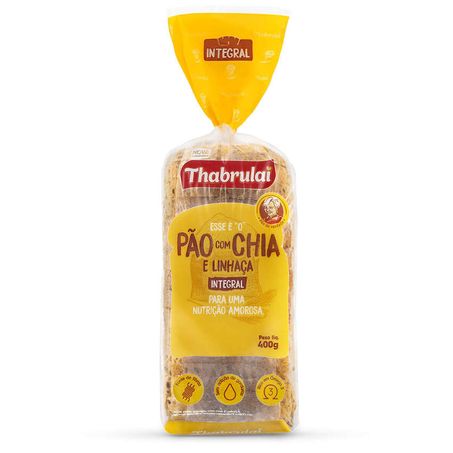 Pão integral chia thabrulai premium