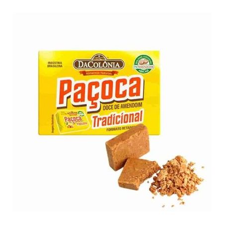 Paçocas DaColônia Retangular 18g