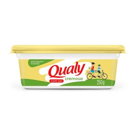 Margarina qualy cremosa potes colecionaveis c/sal 250g