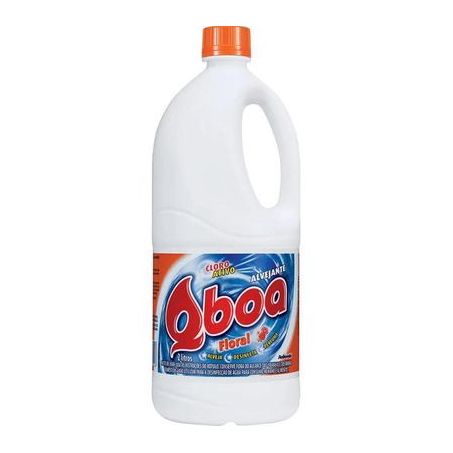 Alvejante uso geral com cloro perfumado floral frasco 2l