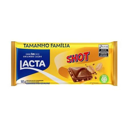 Chocolate lacta shot 145g