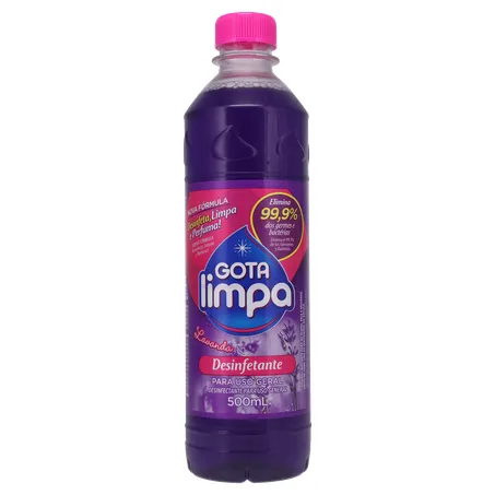 Desinfetante para Uso Geral Gota Limpa Lavanda Pet 500ml