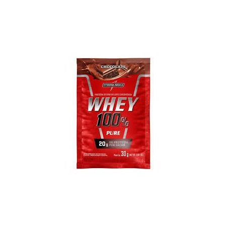 Whey 100% Chocolate Sachê Integral Médica 30g 360-1