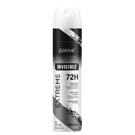 DESODORANTE ABOVE AEROSSOL MEN EXT INVISIB 150ML