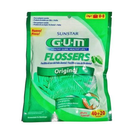 FIO DENTAL GUM FLOSSERS MENTA 40UN