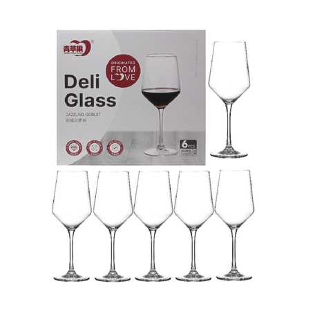 TAÇA VINHO VIDRO 400ML