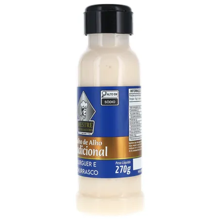Molho mestre churrasq alho tradici 270ml 360-5