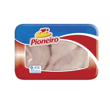 COXA DE FRANGO PIONEIRO CONGELADA BANDEIJA 500G