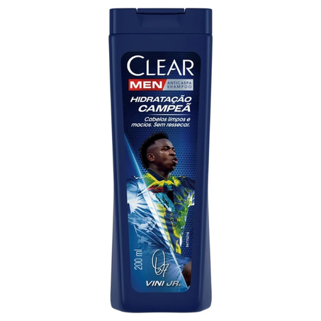 SHAMPOO CLEAR ANTICASPA  HIDRATAÇÃO CAMPEÃ 200ML