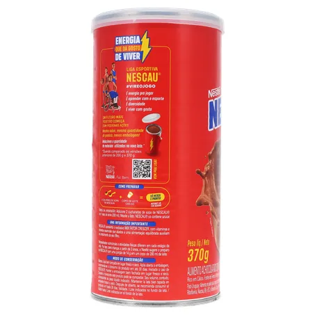Achocolatado Em Pó Nescau Lata 370G 360-26