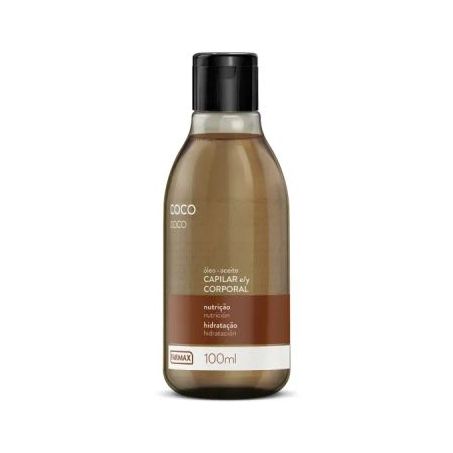 Oleo Farmax 100ml Revitalização Capilar Coco