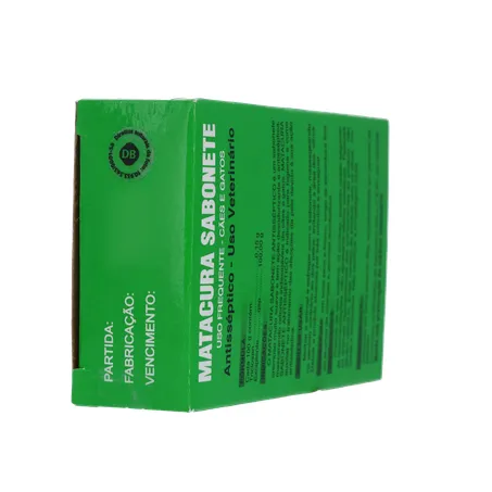 Sabonete Antisséptico para Animais Matacura 90G 360-12