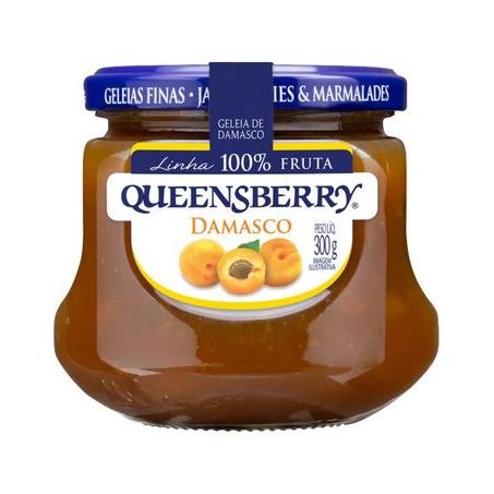 Geleia queensberry 100% damasco 300g