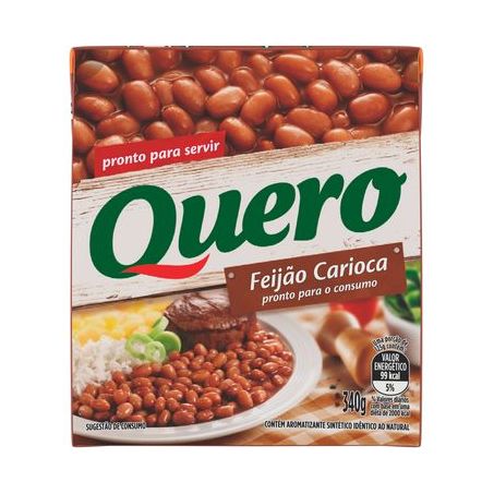 FEIJAO QUERO CARIOCA PRONTO 340G TP
