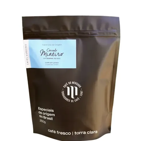 Cafe do mercado torra clara cerrado mineiro moido 250g