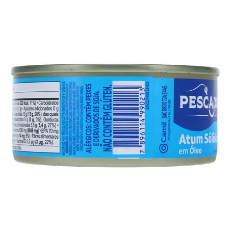ATUM PESCADOR SÓLIDO ÓLEO 140G 360-19