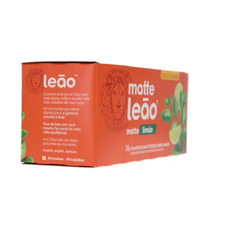 Chá Matte Leão Limão Sachê 25UN 360-30