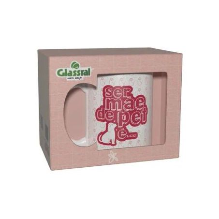 CANECA MAE DE PET RF GR1728 GLASSRAL 300ML