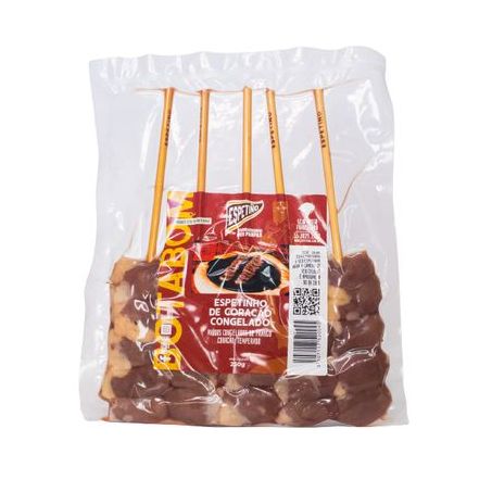 CORAÇÃO ESPETINO 250G