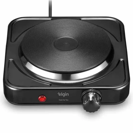 Eletro fogao eletrico de mesa 1 prato 220v elgin