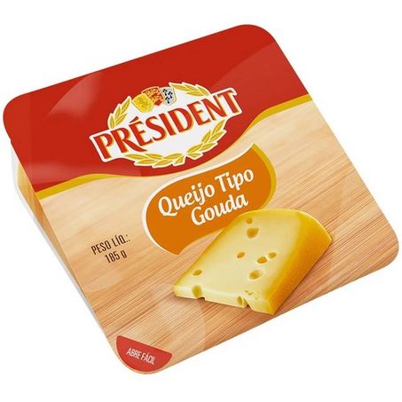 QUEIJO PRESIDENT TIPO GOUDA 160G