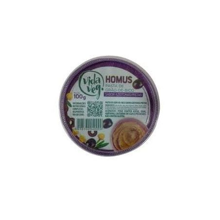 HOMUS DE AZEITONA PRETA VIDA VEG 100G