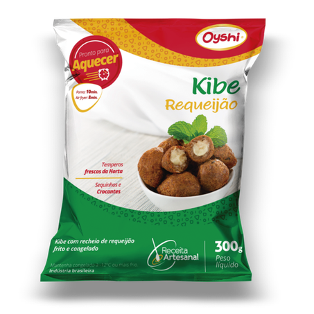 Salgado Oyshi 300g Kibe Requeijao