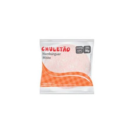 Hamburger bovino e de frango chuletão 56g