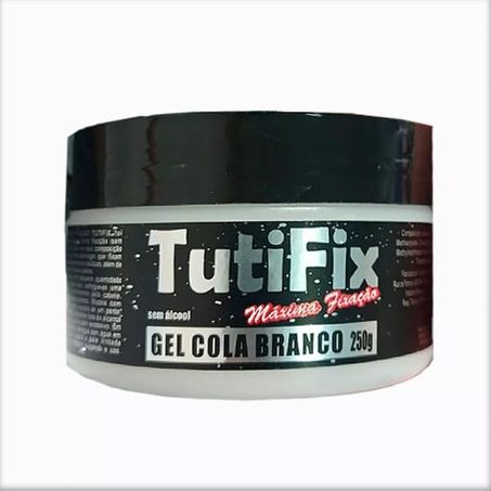Gel Cabelo Tuti Fix 250g Cola Branco