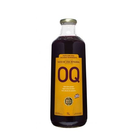 Suco OQ 1 Litro - Integral - Garrafa