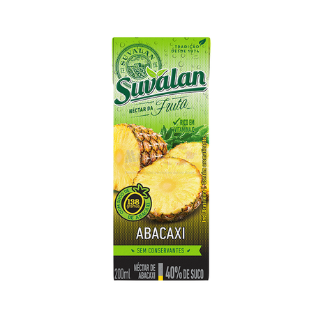 NÉCTAR SUVALAN ABACAXI TP 200ML