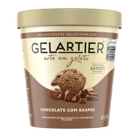 SORVETE GELARTIER 473ML CHOCOLATE