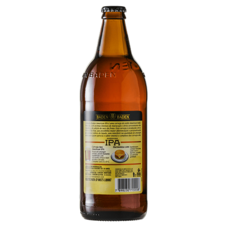 Cerveja Baden American Ipa Puro Malte Garrafa 600ml 360-1