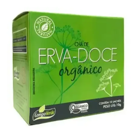 Chá Erva-Doce Orgânico 10g