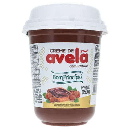 Creme avela bom principio c/cacau 650g 360-35