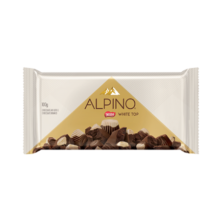 CHOCOLATE WHITE TOP NESTLÉ ALPINO