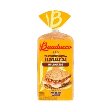 PAO FORMA BAUDUCCO PC 390 G MULTIGRAOS