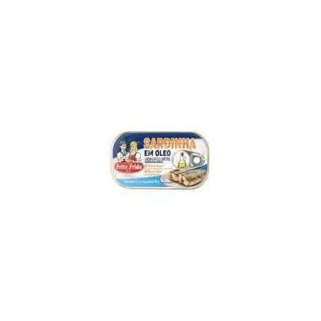 Sardinha fritz e frida em óleo 125g