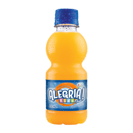 SUCO ALEGRIA FRUIT 200ML LARANJA