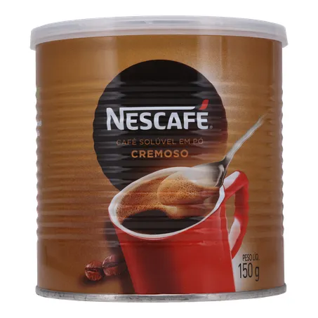 Café Nescafé Solúvel Cremoso Lata 150G