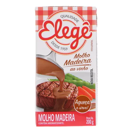 Molho Madeira ao Vinho Elegê Caixa 200gr 360-0